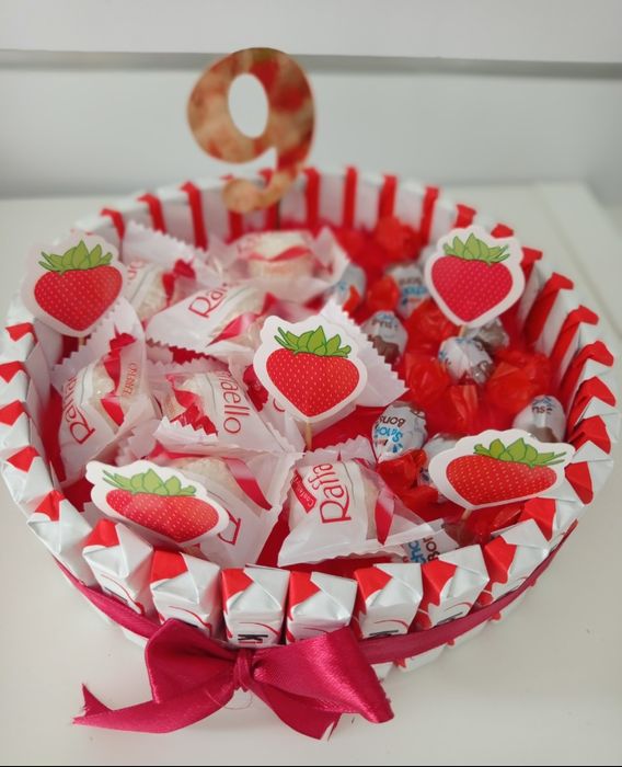Tort z czekoladek