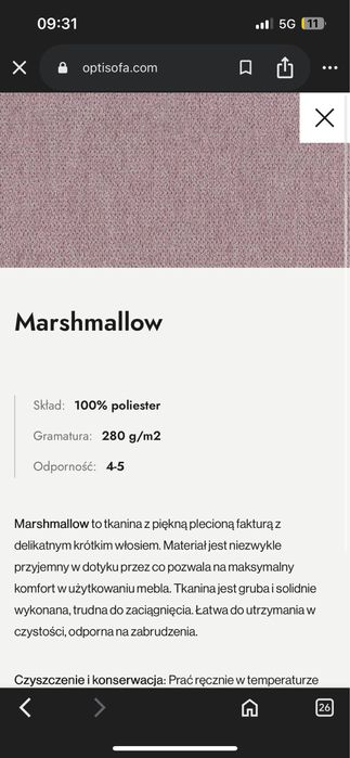 Narożnik i szezlong OPTISOFA