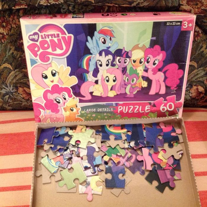Пазл, 60 шт, My little pony, 3+