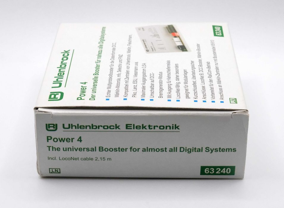 Sterowanie DCC makieta kolejowa – Booster Uhlenbrock Power 4 nr 63240