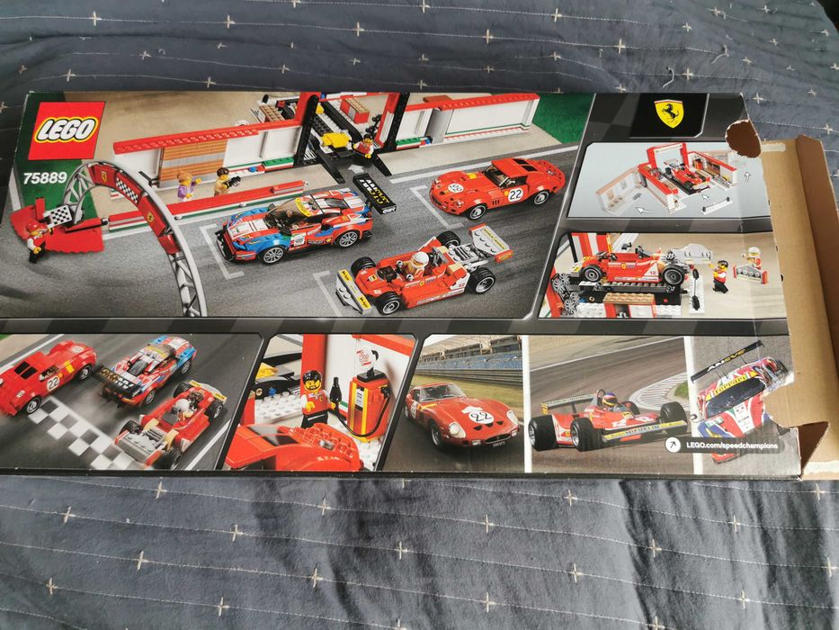 Lego Speed Champions 75889 Warsztat Ferrari