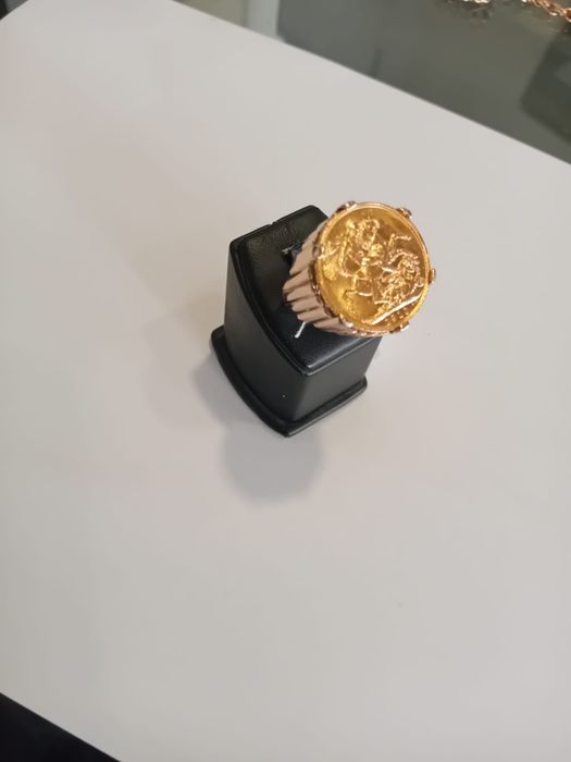 Anel libra em ouro de 9kt/22kt