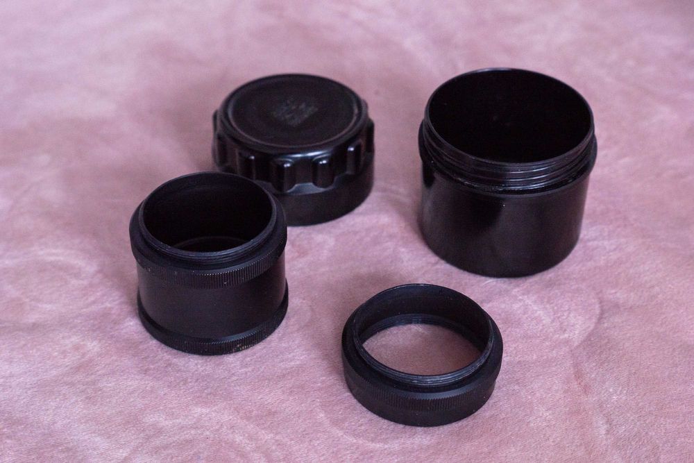 Pierścienie pośrednie makro M42 w oryginalnym etui