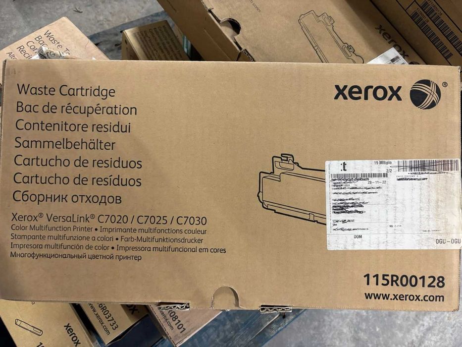 Xerox 115R00128 Waste Cartridge Original Novo VersaLink C7020 C7025 C7030