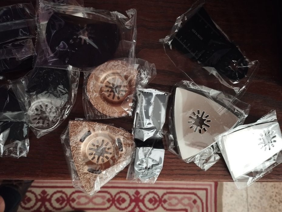 Kit de Acessórios e Lâminas para Multiferramenta Oscilante – NOVO