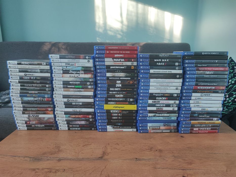 Ps5/ps4 gry na sprzedaż
