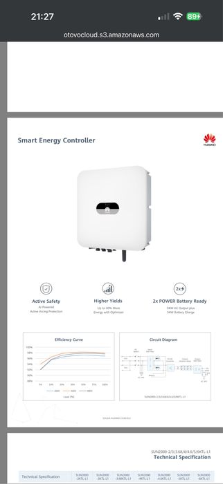 Inversor Huawei SUN2000-3KTL-L1