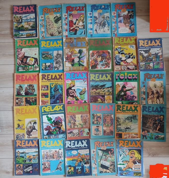 Zestaw komiksów komiks relax Thorgal Kajtek i koko  Klasyka