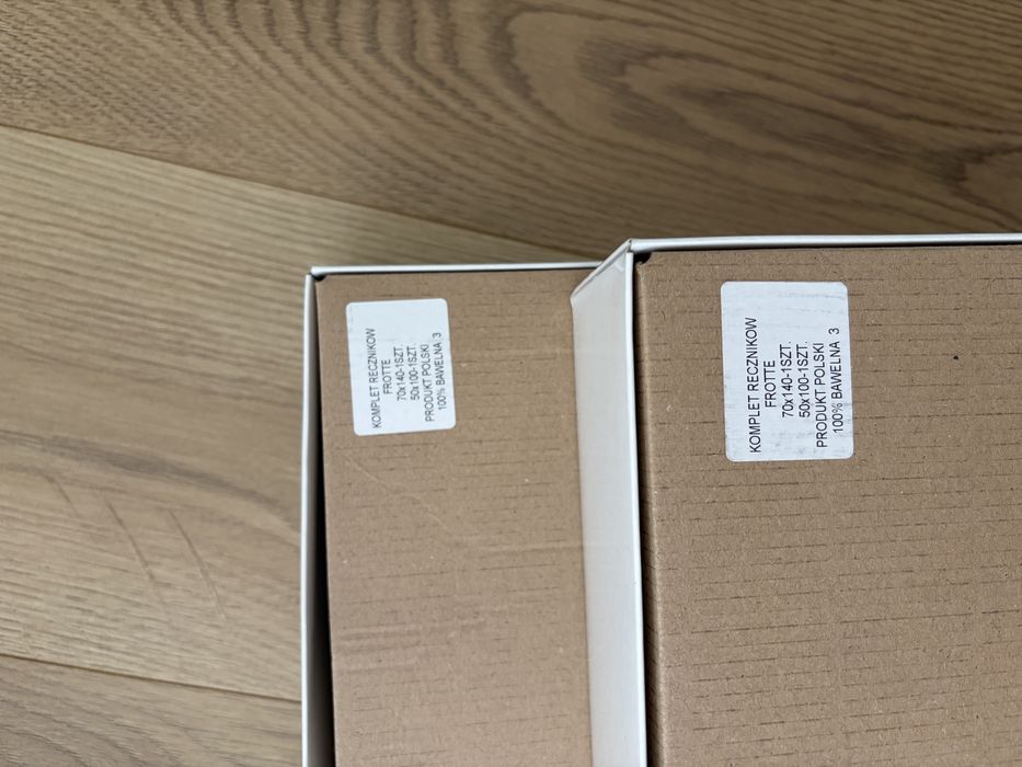 2x komplet ręczników