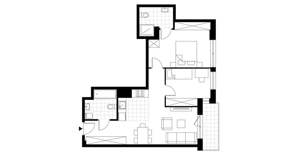 3-pokojowe mieszkanie 60 m² + balkon Bez Prowizji - Widok 4