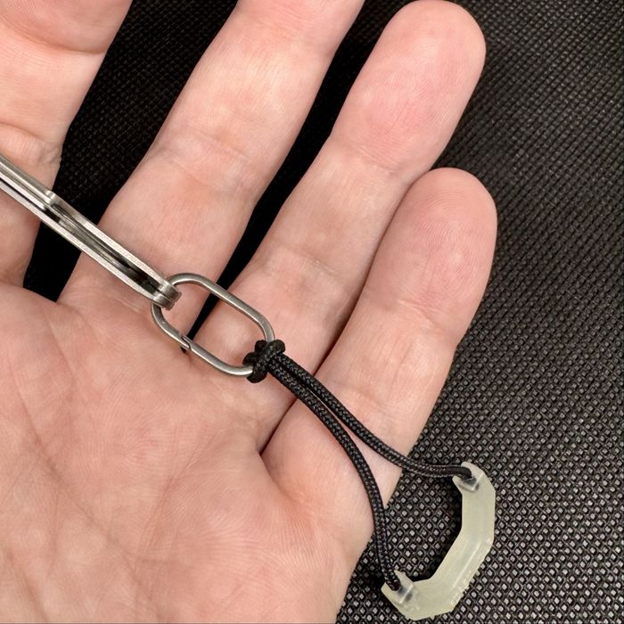 EDC ‼️ Темляк, застібка, пуллер • набір 3 шт. • Люмінесцентний!