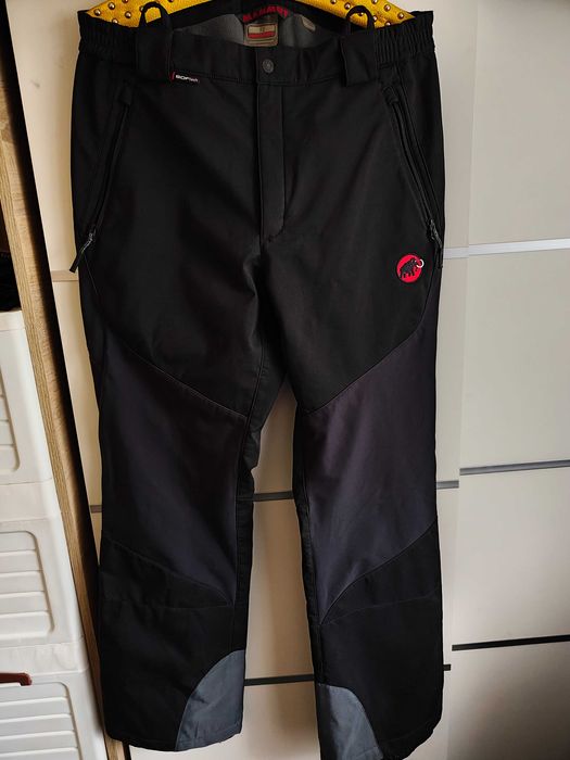 Ekstra spodnie softshell Turytyka/narty Mammut Alto Softech r.52 ideał