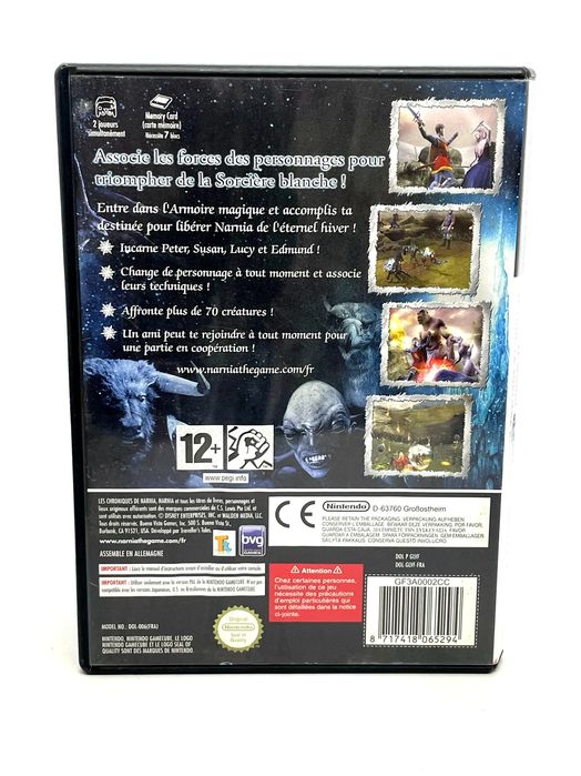 Chronicles of Narnia Chapter 1 Nintendo GameCube (FR) Po Francusku