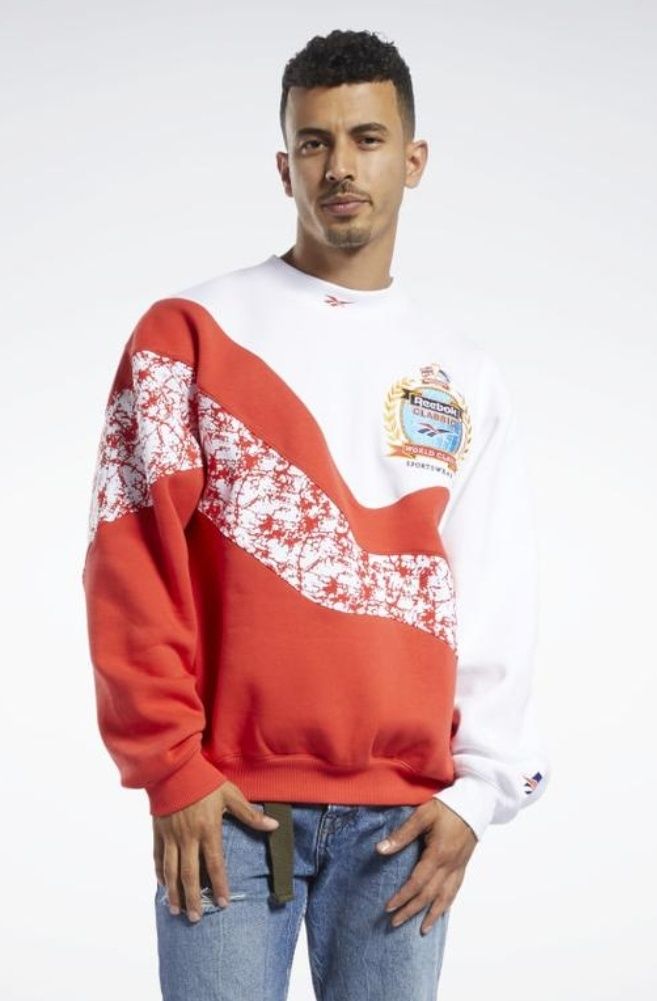 Pull reebok top vintage homme