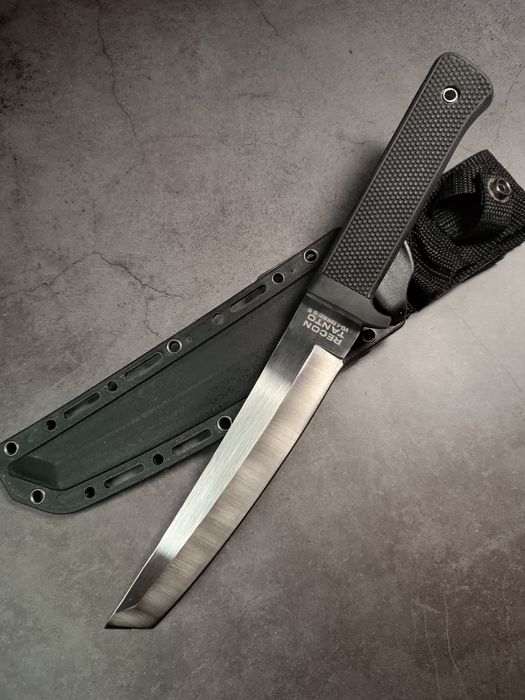 Нож Танто белый клинок | Тактический нож Cold Steel Recon Tanto silver