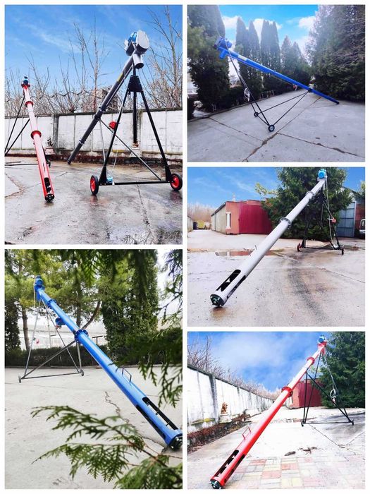 ф159*6м шнек, шнековый навантажувач, протруювач, підборщик, бункер