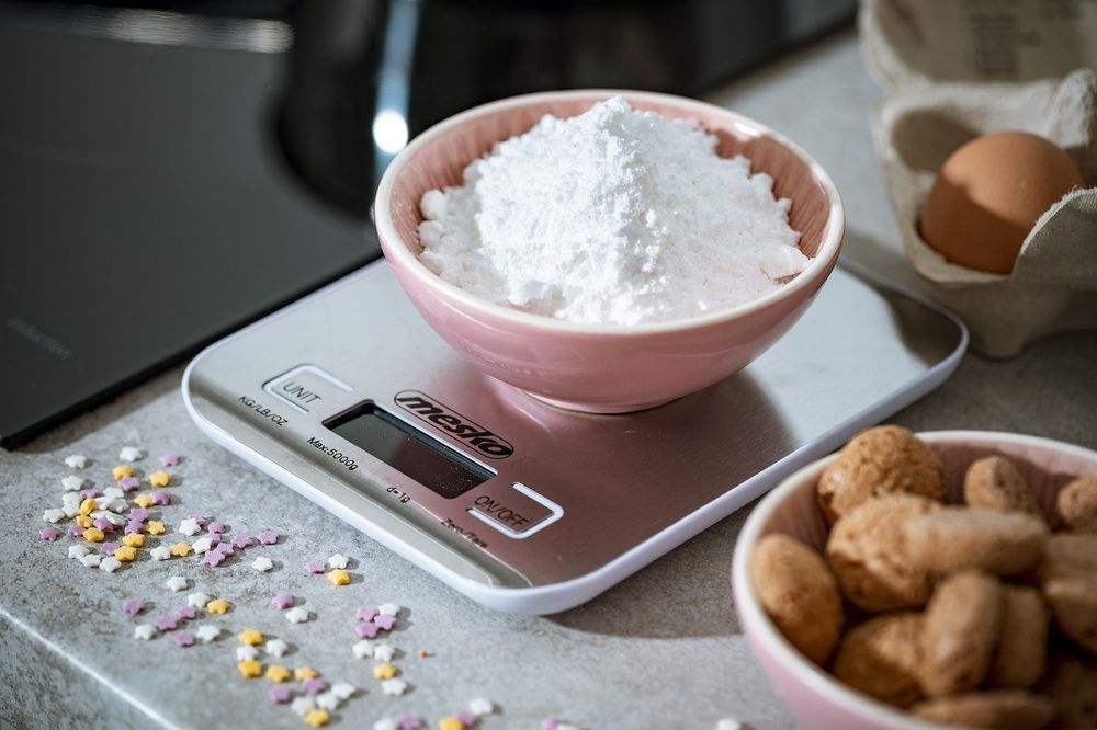 Mesko MS 3169 white Waga kuchenna - inox