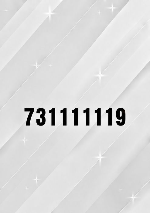 731.111.119 Złoty numer telefony