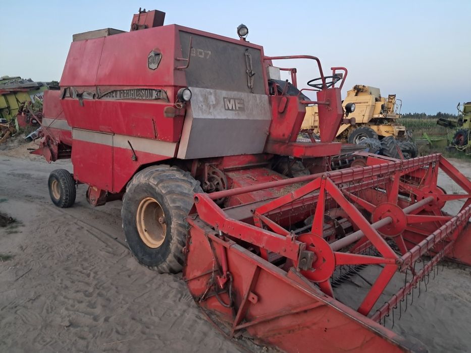 Kombajn na części Massey Ferguson 307 silnik sieczkarnia koło pasowe