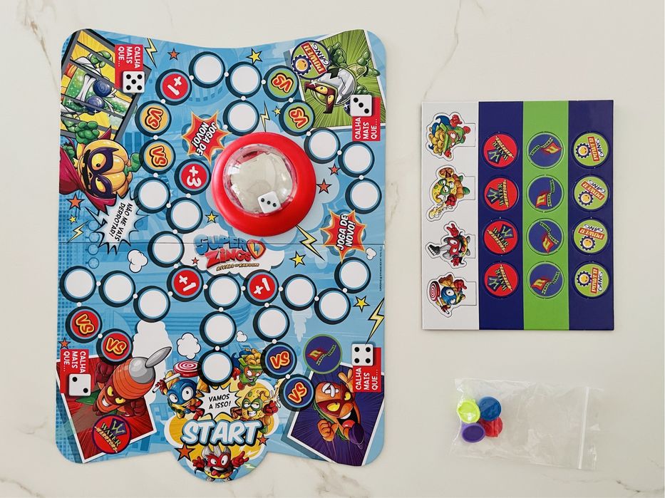 Jogo de tabuleiro SuperZings