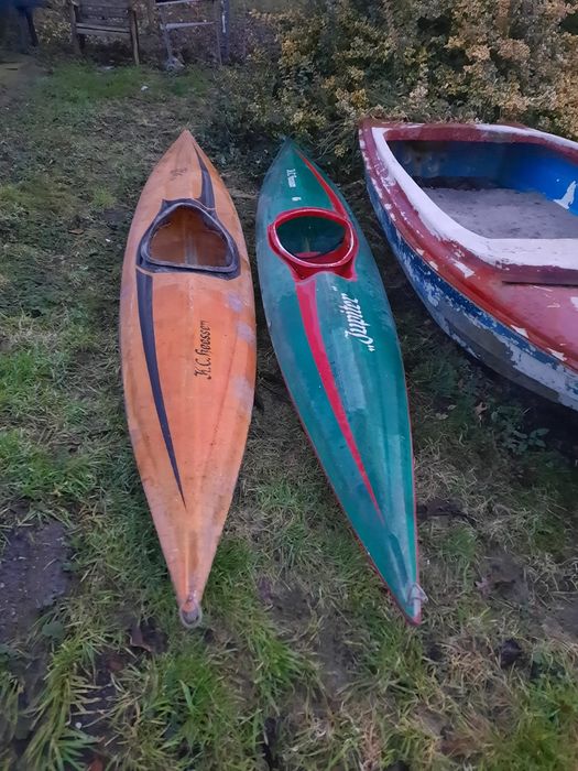 Kajaki + wiosła na sprzedaż