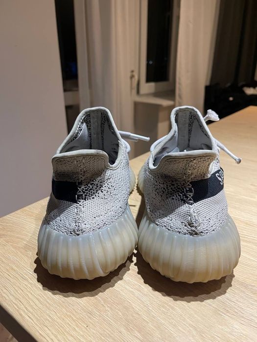 adidas Yeezy boost 350 v2 slate 42 2/3 black onyx carbon bone white b