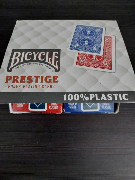 Карты игральные BICYCLE: 
Jumbo,  STANDARD, PRESTIGE, RUMMY.