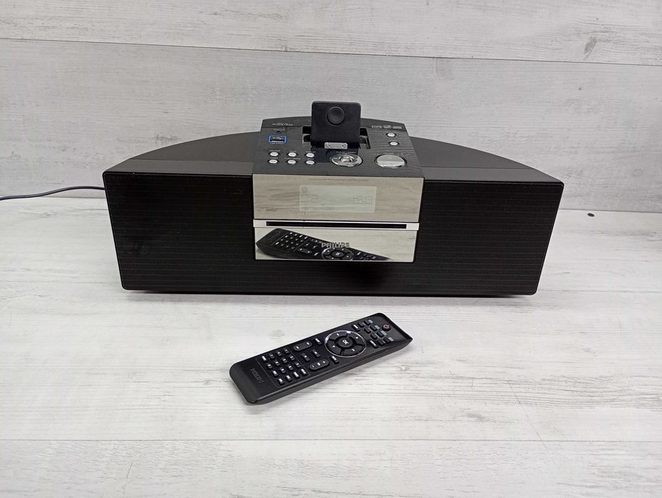 Radio PHILIPS Fm/Am Cd USB Ipad Pilot DC12V