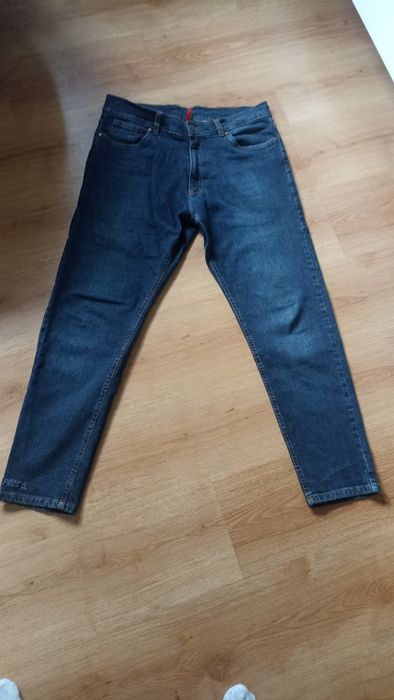 Spodnie jeansowe PROSTO tapared model GOTIK rozmiar M