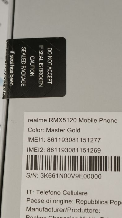 Realme 16pro Gold 8gb/256gb