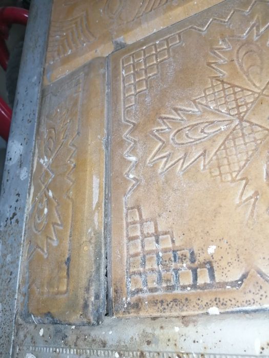 Piec kaflowy przenośny koza