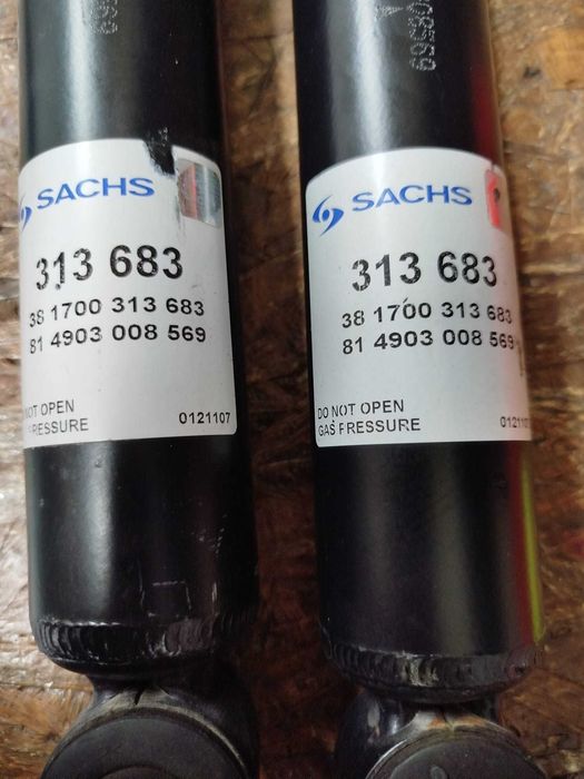 Amortecedores Traseiros Sachs Peugeot 207 (WA_,WC_,WD_,WK_) - USADOS
