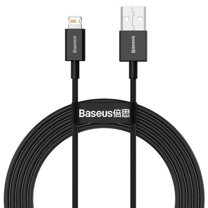 Baseus Superior kabel USB - Lightning 2,4A 2m czarny