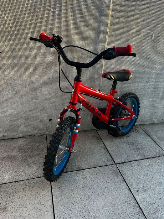 Bicicleta criança vermelha