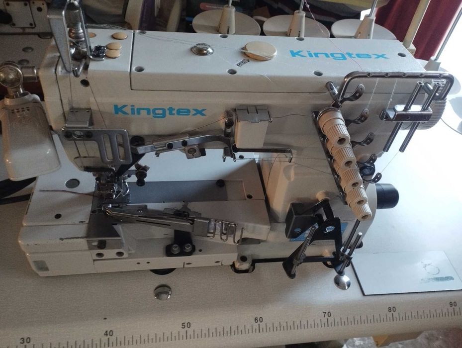 Maquina de costura colarete Kingtex