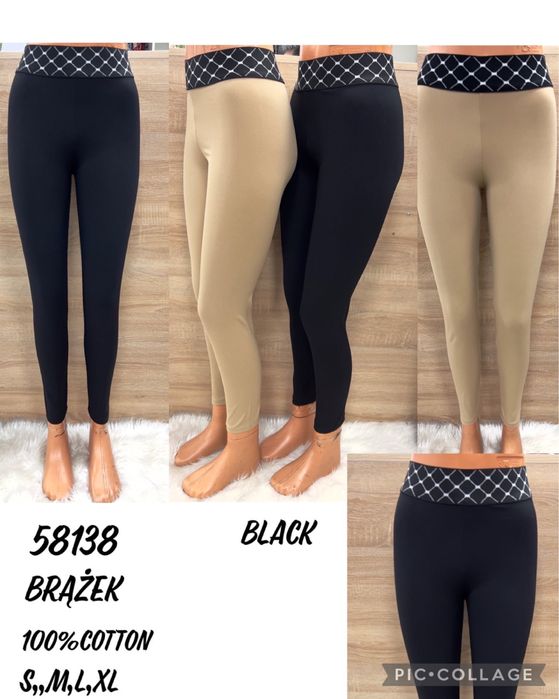 Legginsy prązek