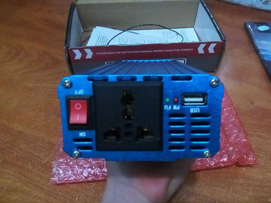 Інвертор, 600 W,12В