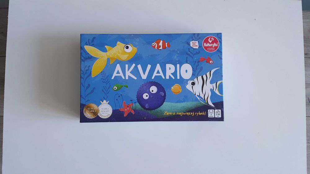Kukuryku Akvario gra logiczna dla dzieci