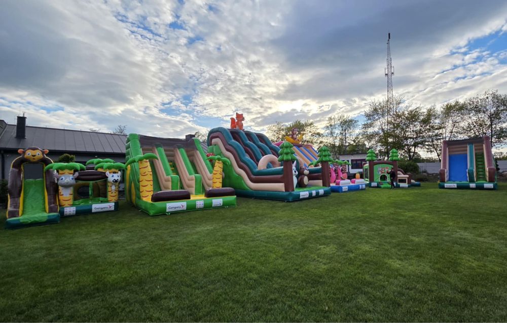 Zjeżdżalnie dmuchane dmuchańce