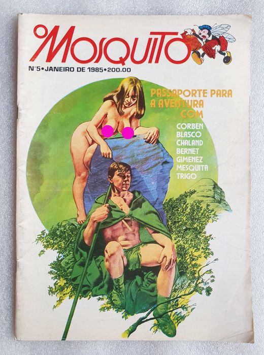 Antigos Livros BD ~ "O MOSQUITO" ~ Vários números disponíveis.