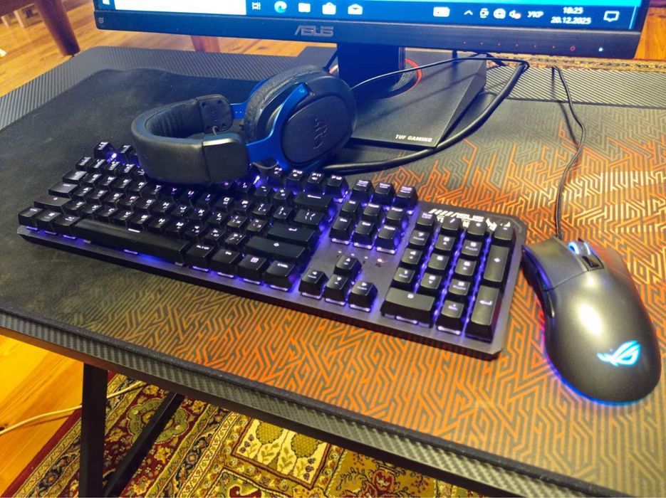 Игровой комплект ASUS TUF GAMING (144гц монитор+вся периферия)