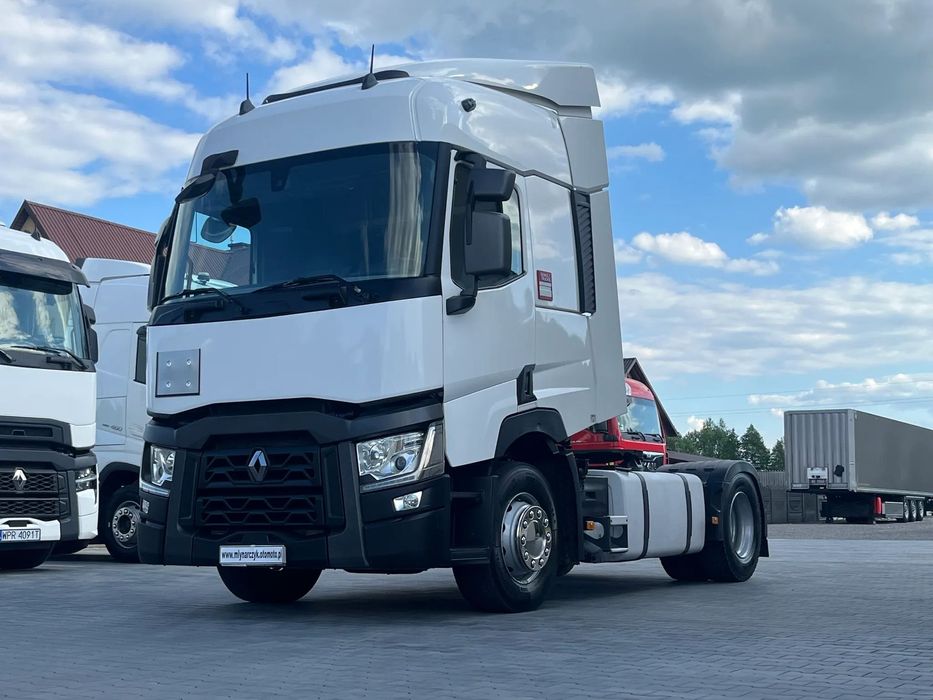 Renault T460 / 2018 / HYDRAULIKA / ACC / OPONY 80% / PÓŁSKÓRY/ SERWISOWANY /  ZADBANY / OKAZJA