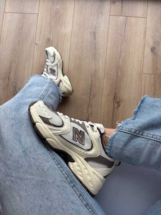 !SALE! New Balance 530 Milk Brown Premium 36 37 38 39 40 41 42 43 44 45 літні сітка