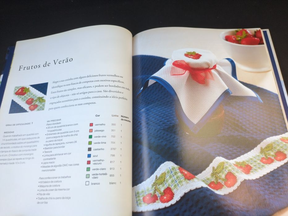 Decoração em Ponto de Cruz de Maria Diaz