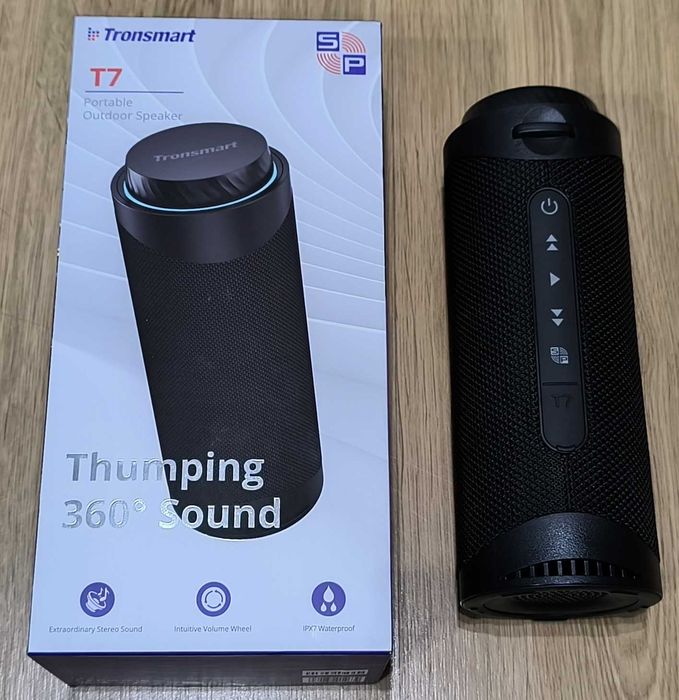 Coluna Portátil Bluetooth TRONSMART T7 como NOVA Promoção