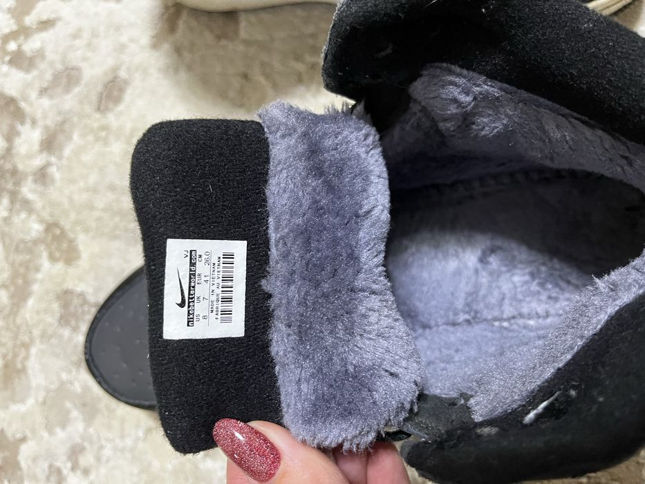 Кросівки Jordan 1 High (Зимові з хутром)