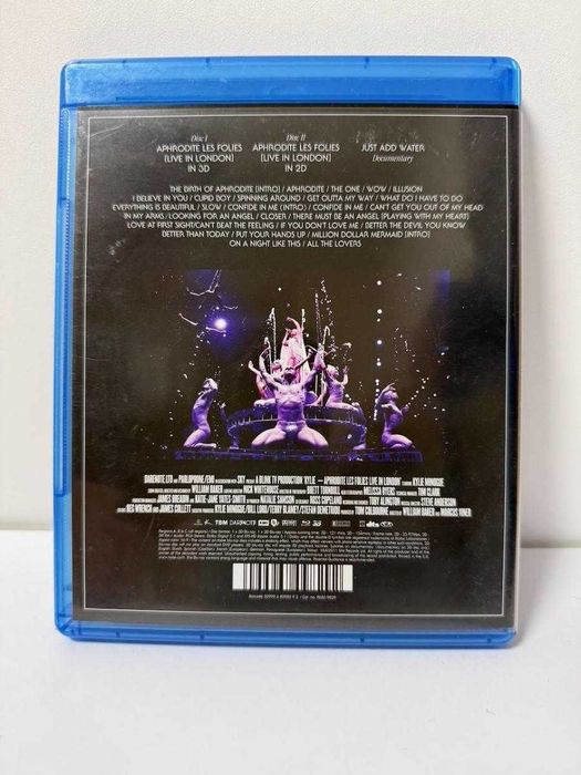 Kylie Minogue - Aphrodite Les Folies 2D + 3D Live Koncert 2x Blu-ray