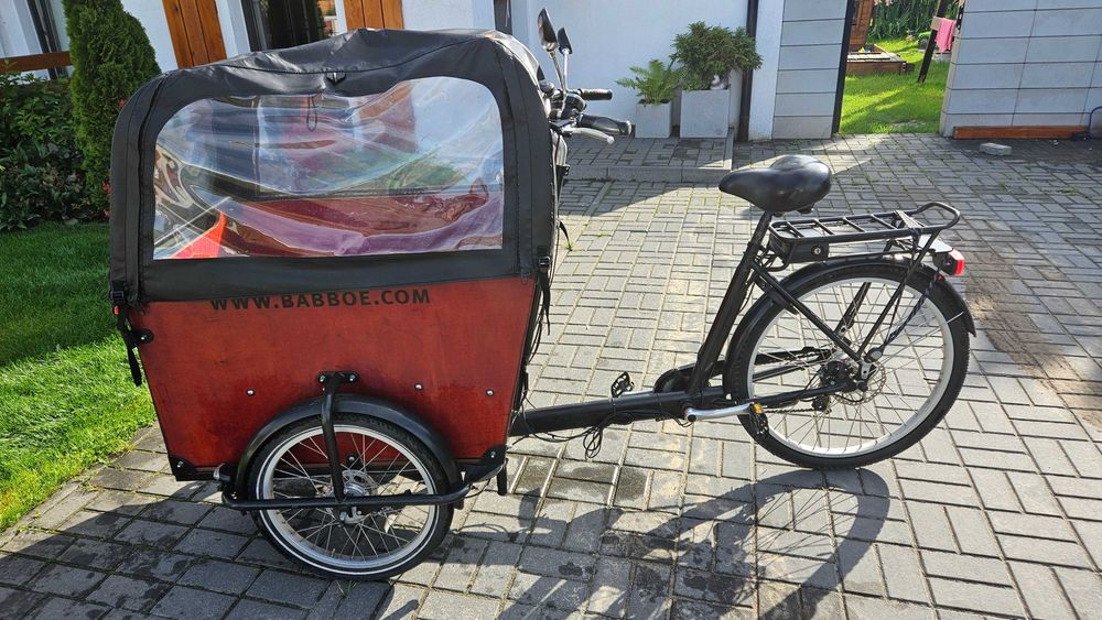 Babboe, rower elektryczny, riksza Cerekwica • OLX.pl