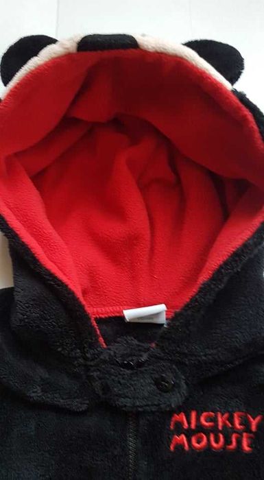 Pajacyk   polarowy Myszka Miki   18-24 m