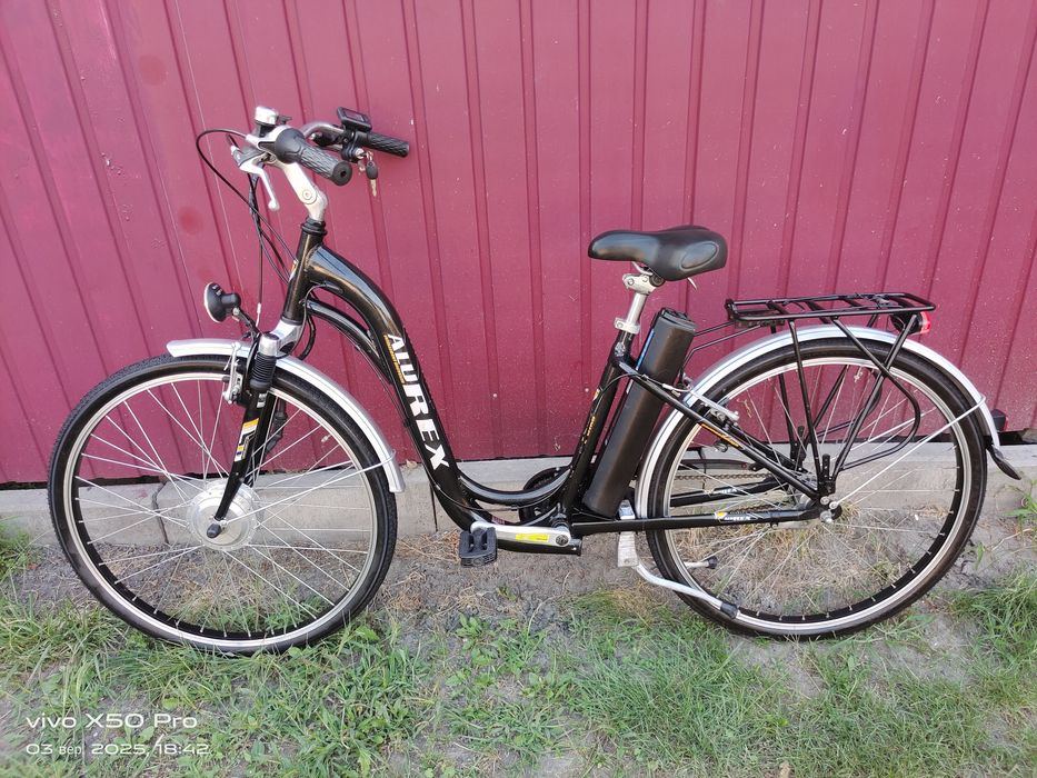 Електровелосипед Alu-Rex на ручці газу нова батарея з Німеччини